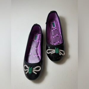 Elegant Kids Dress Shoes with Bow Accent never worn!
